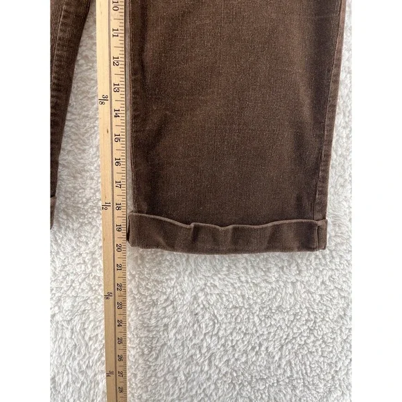 VTG Size Small Wide Leg Crop Capri Corduroy Pants Y2K Skater Grunge - Picture 3 of 7